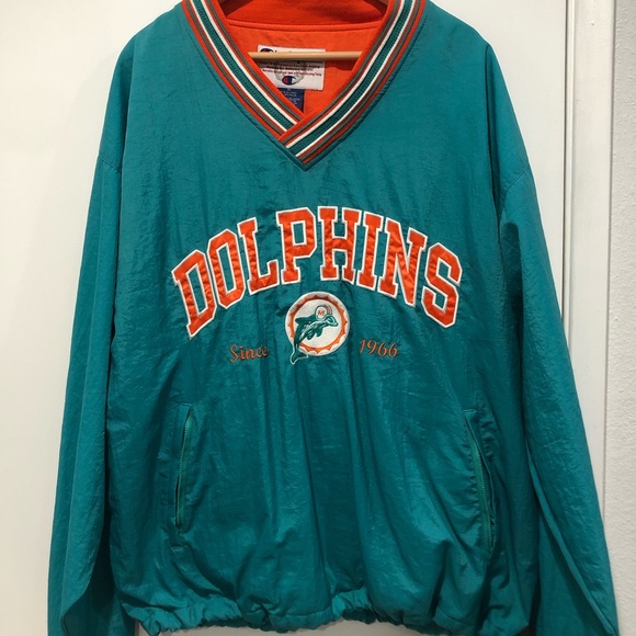 Vintage Champion Miami Dolphins Jacket - Picture 1 of 4